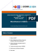 S5_Microfinance Trends and Natural Disasters Indonesia Nov 2011