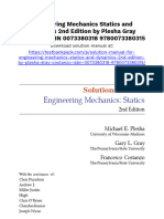 Engineering Mechanics Statics and Dynamics 2Nd Edition Plesha Solutions Manual Full Chapter PDF