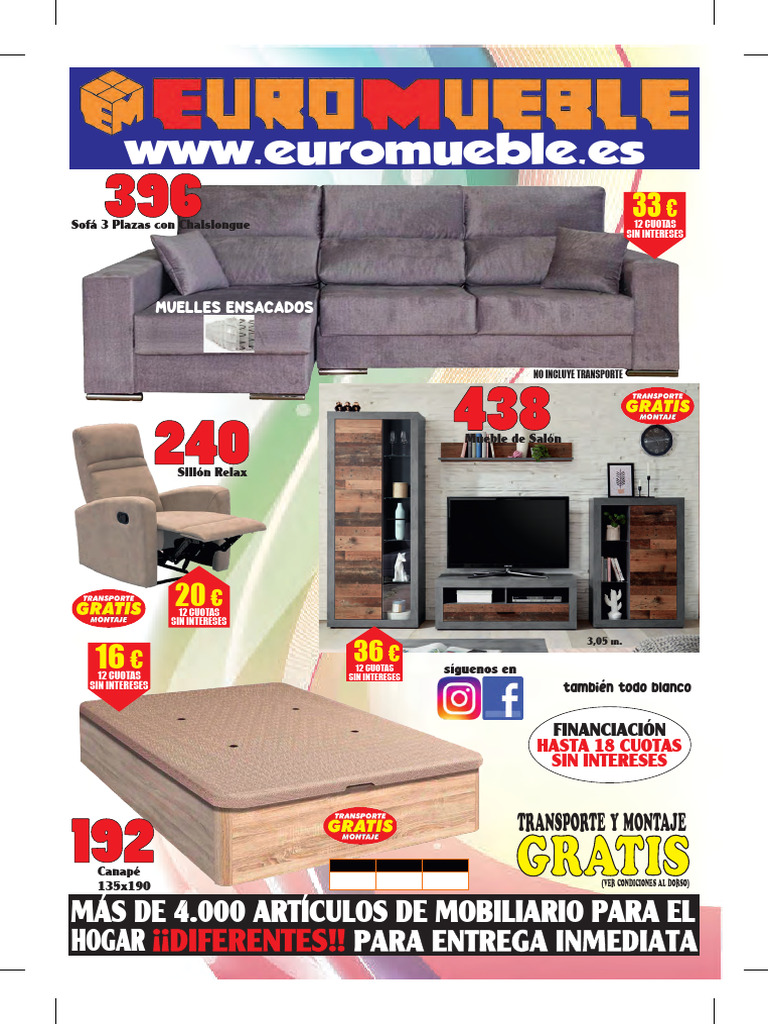 Folleto Marzo 2024 2 Descargar Gratis Pdf Sofá Colchón