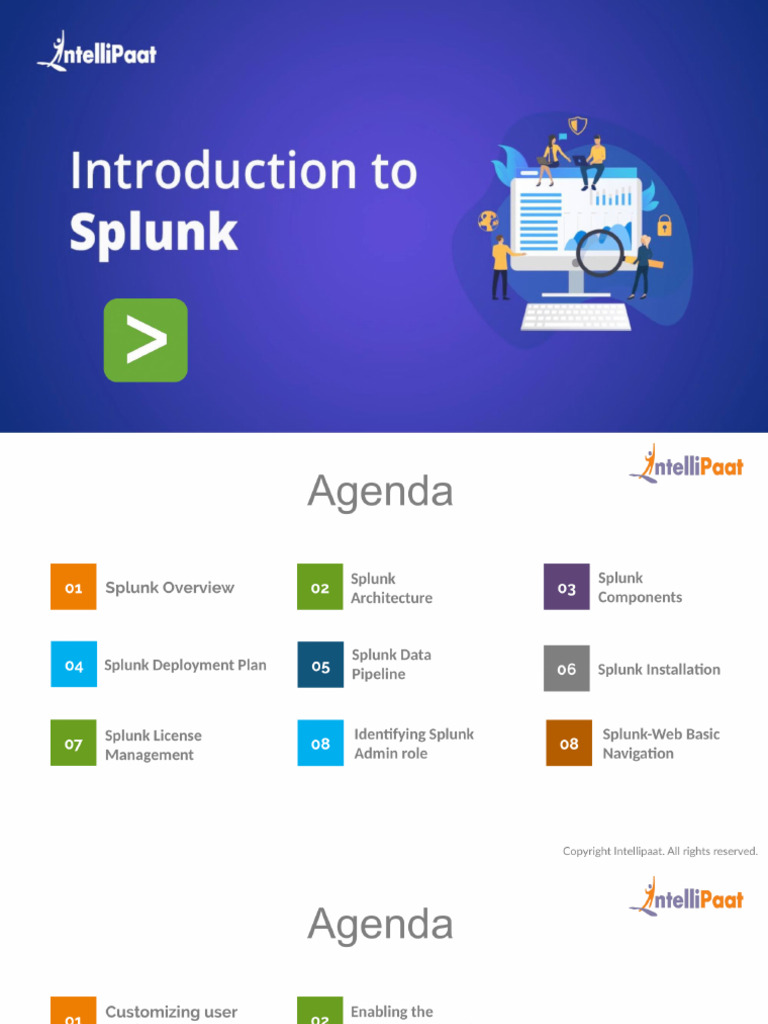 Splunk Module 1 Introduction To Splunk | PDF