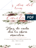 Separador de Libros Recuerdo Bautizo Floral Rosa - 20231123 - 235523 - 0000