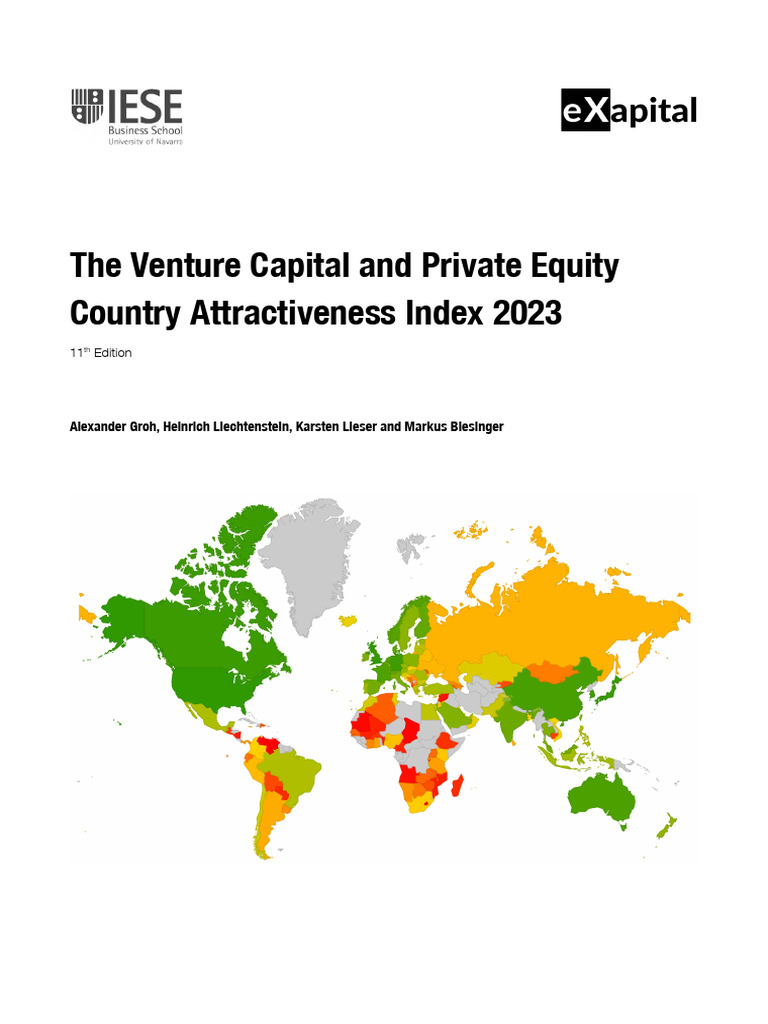 2023 Venture Capital Attractiveness Index | PDF | Corporate Finance ...