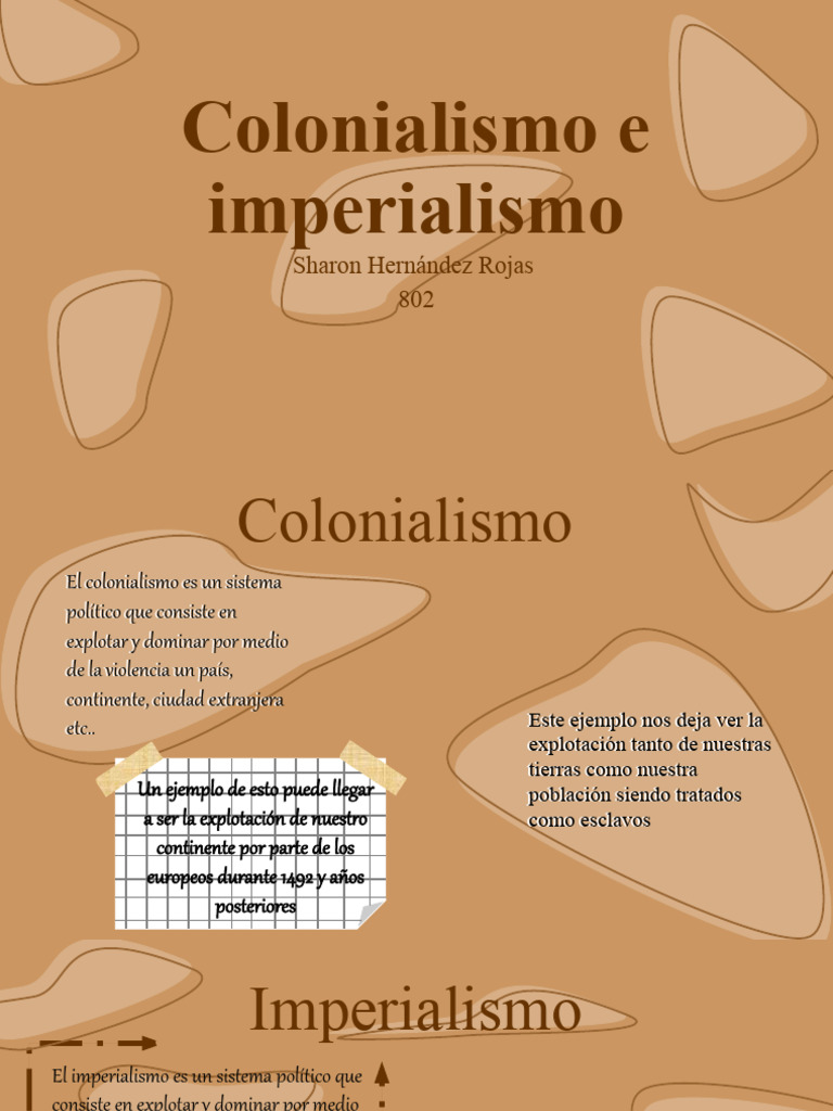 Colonialismo e Imperialismo | PDF | Imperialismo | Colonialismo