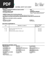 MB175-4 Ink Safety Data Sheet | PDF | Toxicity | Dangerous Goods