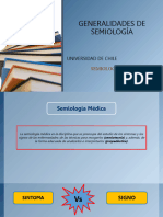 Generales de La Semiologia Medica U. de Chile