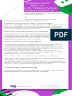 Primeros Pasos Hacia Un Lugar de Trabajo Diverso, Inclusivo y Equitativo