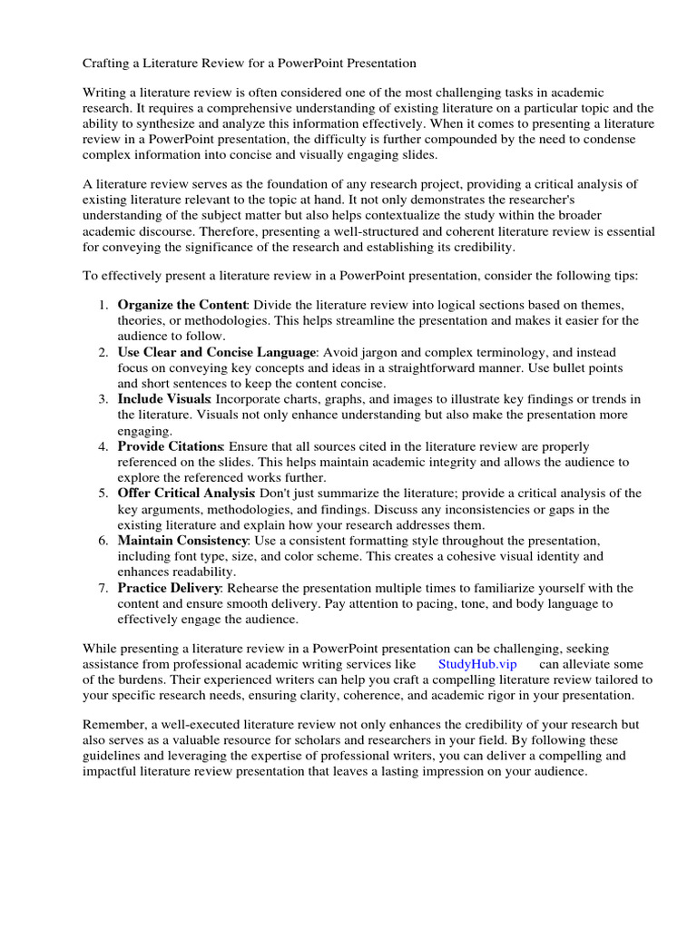 how-to-present-literature-review-in-powerpoint-presentation-pdf