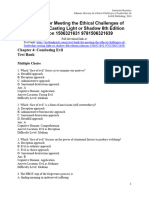 Download Meeting The Ethical Challenges Of Leadership Casting Light Or Shadow 6Th Edition Johnson Test Bank  full chapter pdf