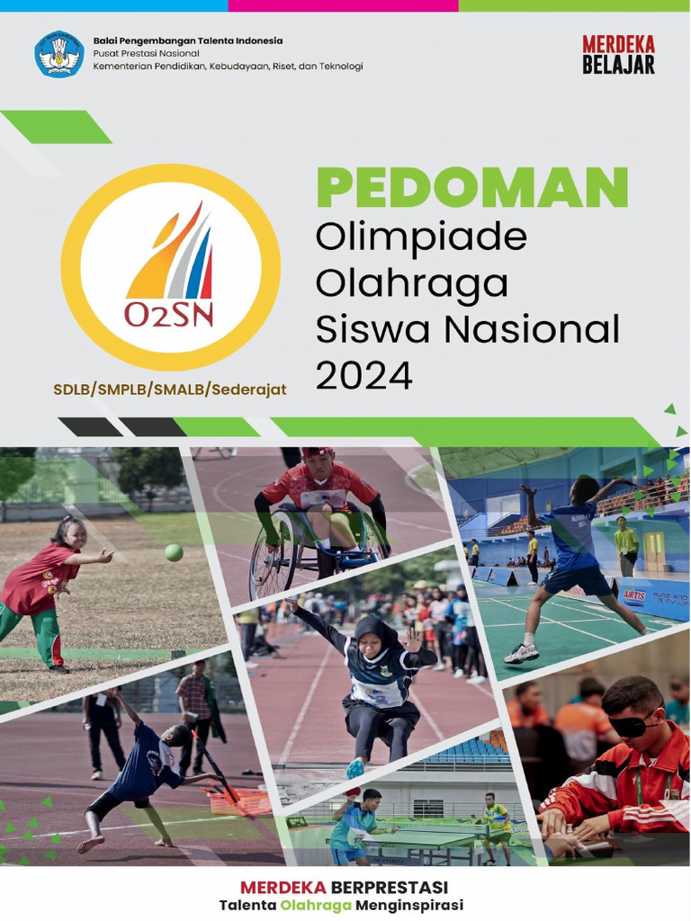 Pedoman O2SN untuk Peserta Berkebutuhan Khusus | PDF