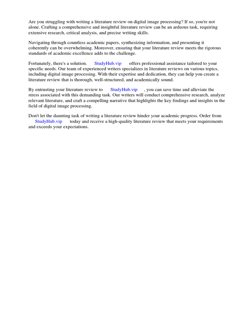 Literature review on digital image processing pdf literacy deep