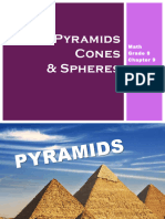 MATH8 CH 9 Pyramid, Cone, Spheres