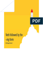 Verb Followed by The - Ing Form