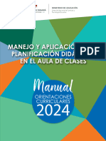 Manual de Orientaciones Curriculares 2024