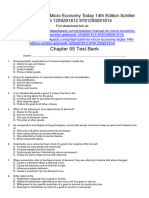 Download Micro Economy Today 14Th Edition Schiller Test Bank  full chapter pdf