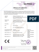 Solis Certificate EN62311 EN62368-1 EN301489-117 EN300328 RHI3-6K