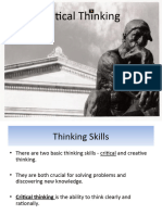 Critical Thinking