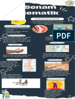 Abu Abu Dan Putih Ilustrasi Kiat Hidup Sehat Infografis