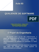 Aula 03 - Qualidade de Software