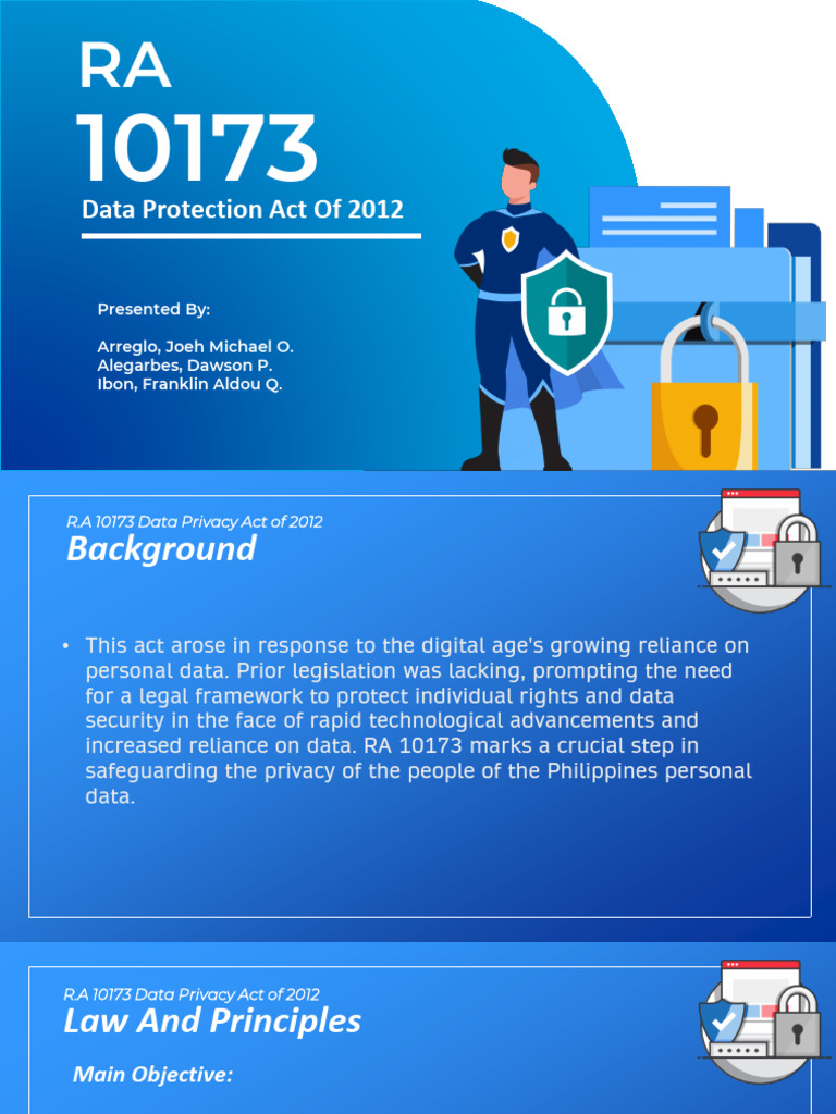 RA 10173: Data Privacy Act Overview | PDF | Privacy | Information