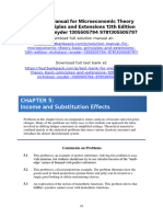 Microeconomic Theory Basic Principles and Extensions 12Th Edition Nicholson Solutions Manual Full Chapter PDF