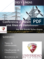 Conf 2. Parámetros de Una Línea Eléctrica