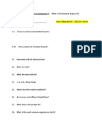 7th Grade A Science Assignment 3 What Is Life Handout (Pages 6-7)