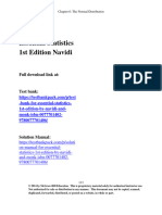 Download Essential Statistics 1St Edition Navidi Solutions Manual  full chapter pdf