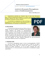 El Marco Natural de La Economía Nicaragüense