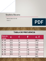 Tabla de Frecuencia