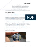 How Does The Bluetooth Speaker PCB Board Work