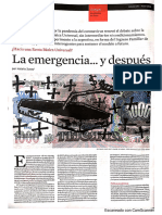 La Emergencia ... y Después - Natalia Zuazo - Le Monde Diplomatique Mayo 2020