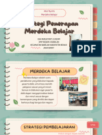 Strategi Penerapan Merdeka Belajar