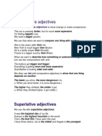 Comparative Adjectives Exerc
