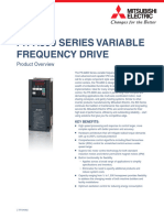 Fr-A800 Series Variable Frequency Drive: Product Overview