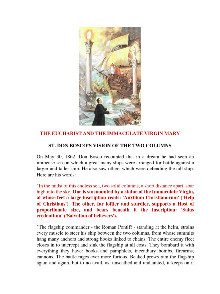 Dreams Of St Don Bosco Download Free Pdf Naval Warfare Shipping