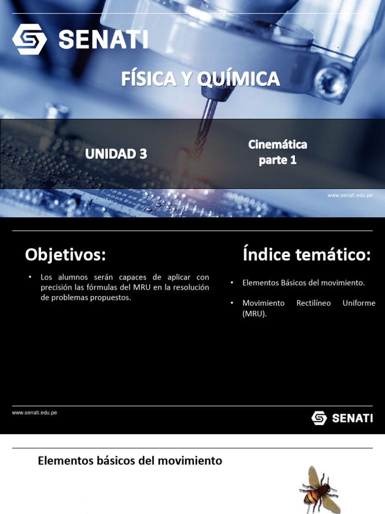 Unidad 03 - Cinemática - Parte 1 | PDF | Cinemática | Física