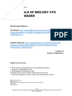 Essentials of Biology 4Th Edition Mader Test Bank Full Chapter PDF