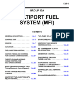 Multiport Fuel System (Mfi) : Group 13A