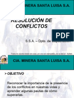 Resolución de Conflictos