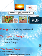 Forms of Energy