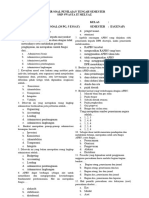 Format Soal Pts SMP Semester Genap