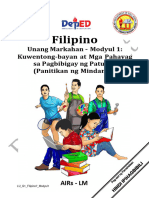 Filipino 7 - Q1 - Modyul 1 Students