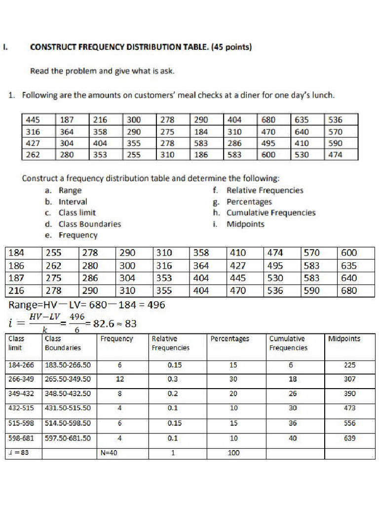 Busmath Test | PDF