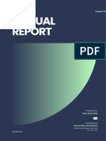 Annual Report Cover Page Template