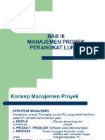 BAB III Manajemen Proyek