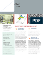Elektrolysis Technology Fraunhofer Ifam Dresden