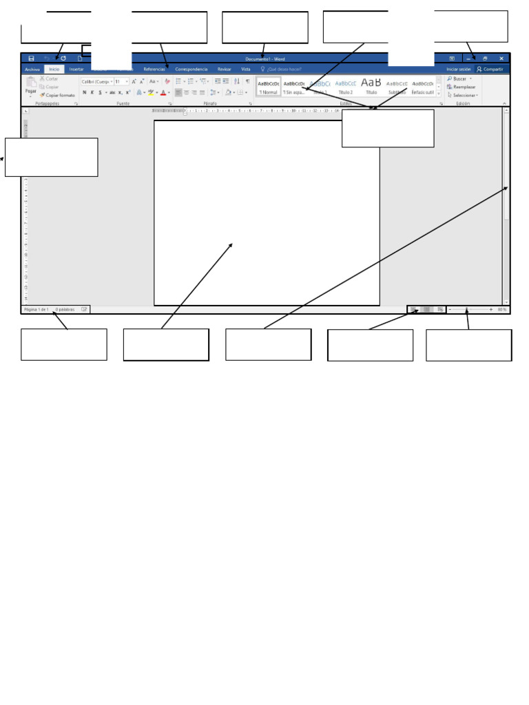 Partes Del Word | PDF