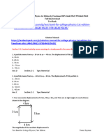 Test Bank For College Physics 1St Edition by Freedman Isbn 1464135622 9781464135620 Full Chapter PDF