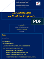 Les Empreintes en Prothã Se Conjointe