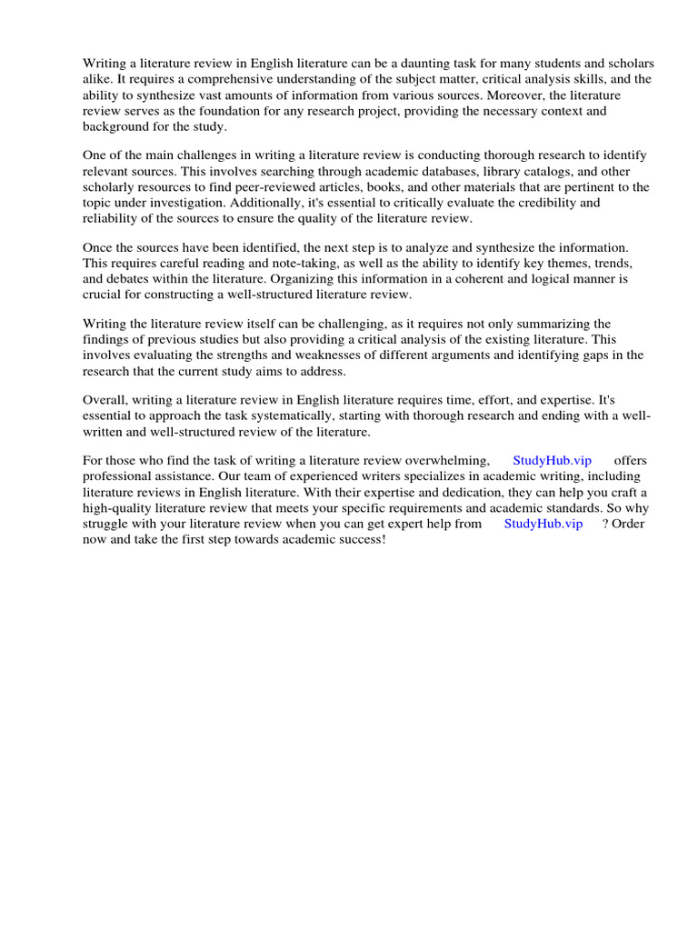 how-to-write-literature-review-in-english-literature-pdf-literature